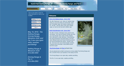 Desktop Screenshot of northparkminigolf.com